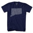 Connecticut Cities & Towns T-Shirt Cheap