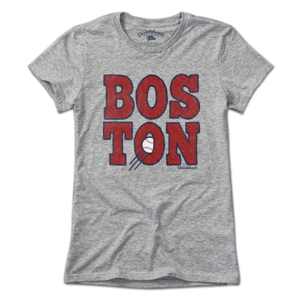 Boston Stacked T-Shirt on Sale