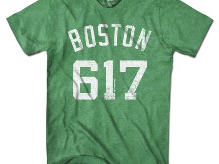 Boston 617 Basketball T-Shirt Supply