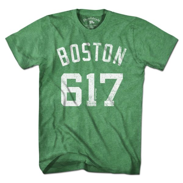 Boston 617 Basketball T-Shirt Supply