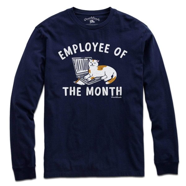 Employee Of The Month Cat T-Shirt Sale