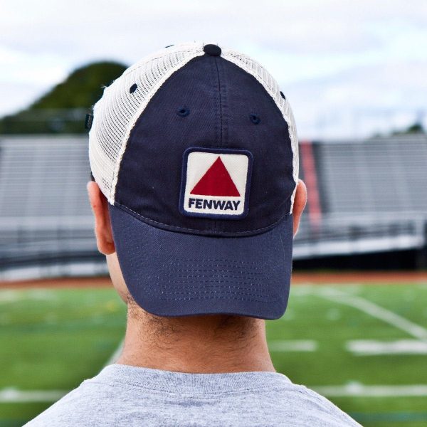 Fenway Patch  Townie  Mesh Trucker Navy Hat For Discount