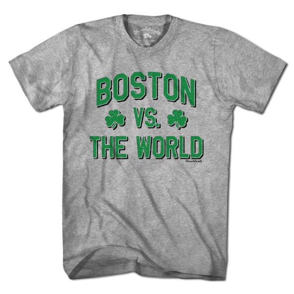 Boston vs The World Irish T-Shirt Discount