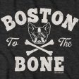 Boston to the Bone Terrier T-Shirt For Sale