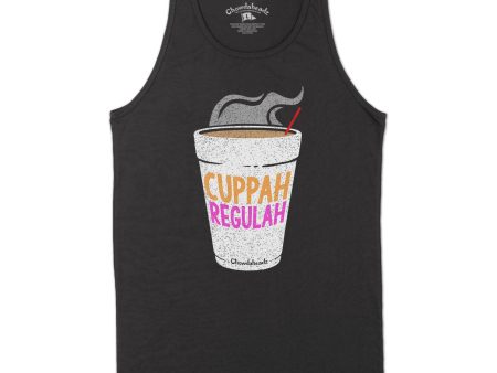 Cuppah Regulah Coffee Men s Tank Top Online Hot Sale