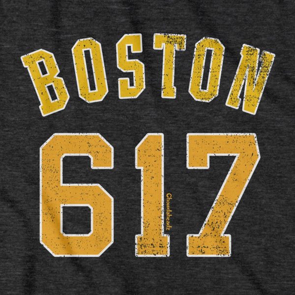 Boston 617 Hockey T-Shirt For Cheap