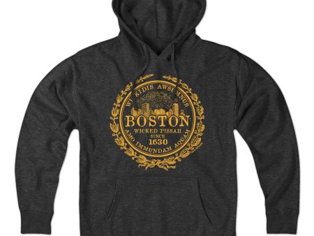 Boston City Seal Hoodie Sale