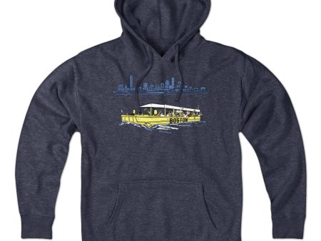 Ducks on a Boat Hoodie For Sale