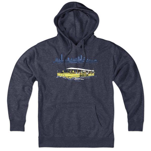 Ducks on a Boat Hoodie For Sale