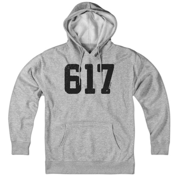 Boston 617 Block Hoodie For Sale