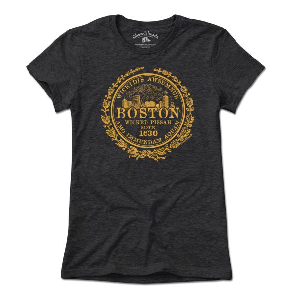 Boston City Seal T-Shirt Online now