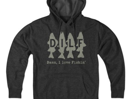 DILF - Damn I Love Fishin  Hoodie Supply