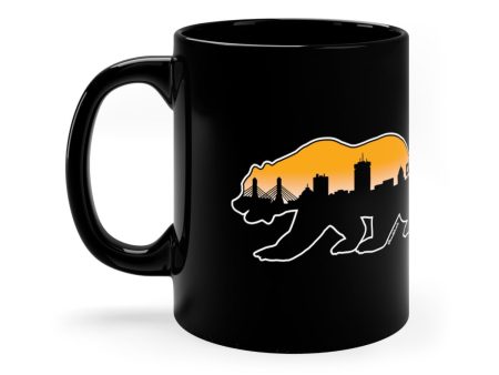 Boston Bear Skyline 11oz Coffee Mug Fashion