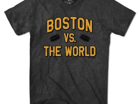 Boston vs The World Hockey T-Shirt For Sale