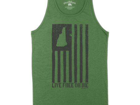 New Hampshire Black Flag Men s Tank Top Online