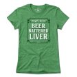 Beer Battered Liver T-Shirt on Sale