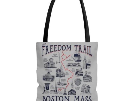 Boston Freedom Trail Sites Tote Bag Online