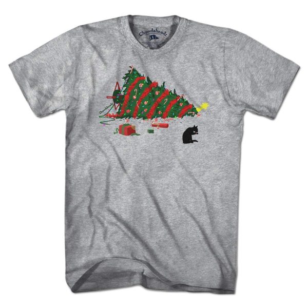 Christmas CATastrophe T-Shirt For Cheap