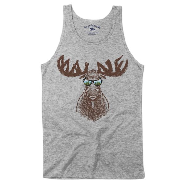 Cool Maine Moose Men s Tank Top Online Hot Sale