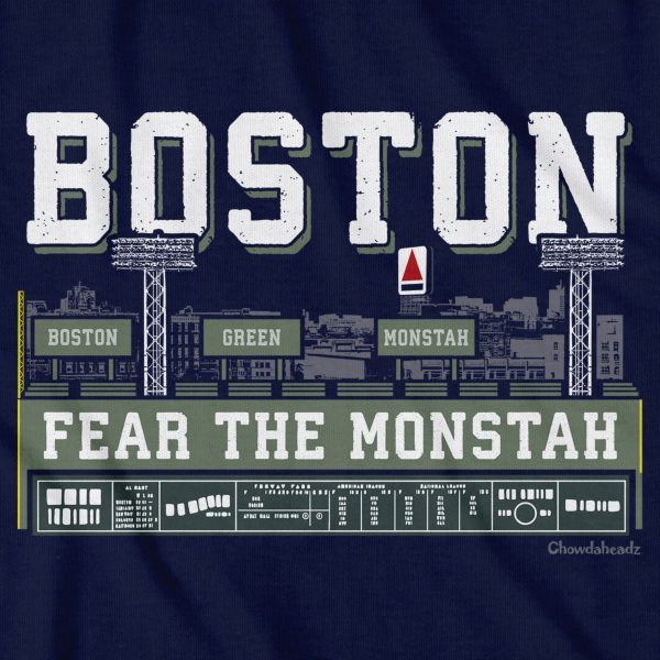 Boston Green Monstah Skyline T-Shirt Supply