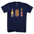 Beer, Hot Dog, Fireworks T-Shirt Online Sale