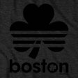 Boston Shamrock Blackout T-Shirt on Sale