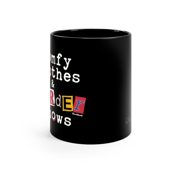 Comfy Cloths & Murder Shows 11oz Coffee Mug Supply