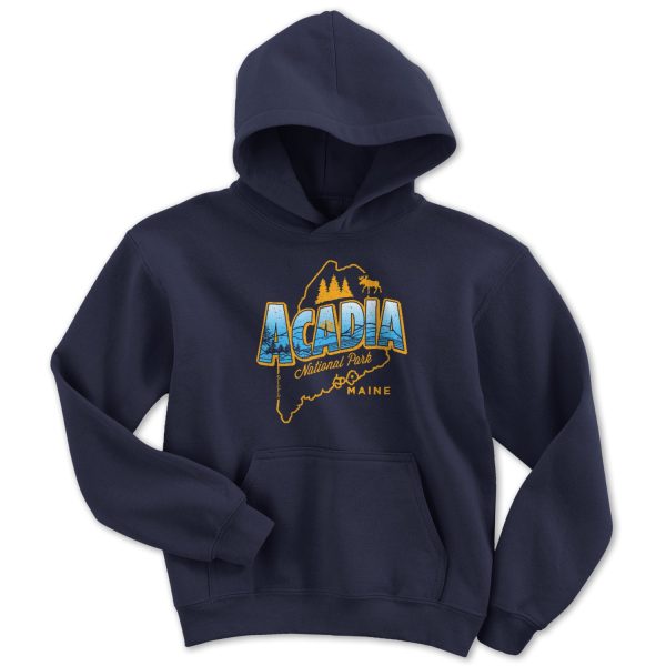 Acadia National Park Youth Hoodie Sale