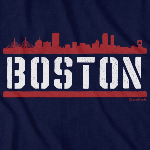 Boston City Line T-Shirt Sale