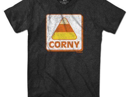 Corny Candy Corn Sign T-Shirt on Sale