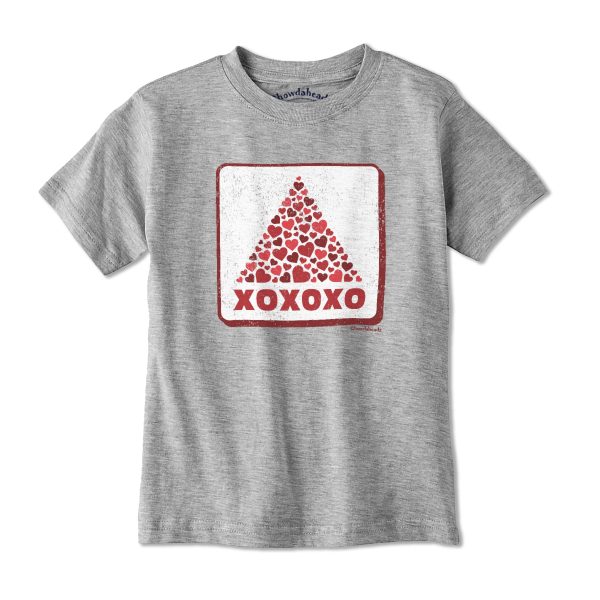 XOXOXO Heart Sign Youth T-Shirt Cheap