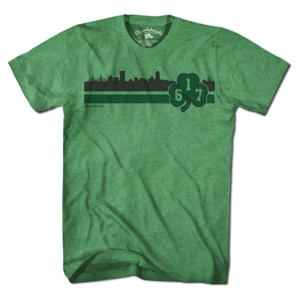 Boston 617 Shamrock Sideline T-Shirt Fashion