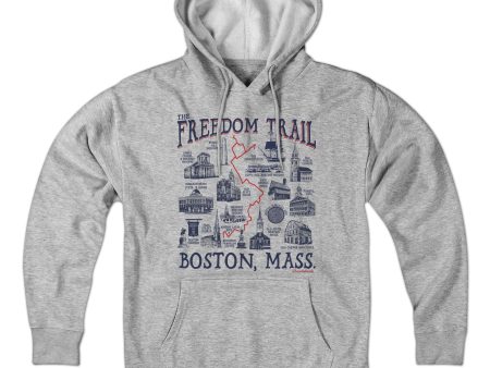 Boston Freedom Trail Sites Hoodie Online now