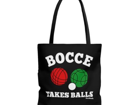 Bocce Takes Balls Tote Bag Fashion