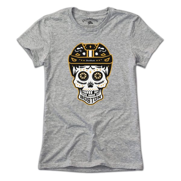 Boston Black & Gold Dead Head T-Shirt Supply