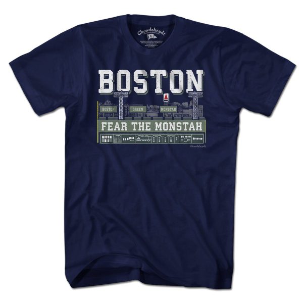 Boston Green Monstah Skyline T-Shirt Supply