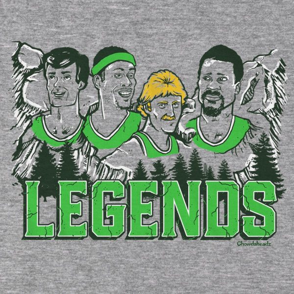 Boston Basketball Legends T-Shirt Online now