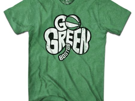 Go Green Boston Shamrock T-Shirt Online