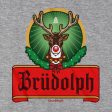 Brudolph Reindeer Label T-Shirt Online Hot Sale