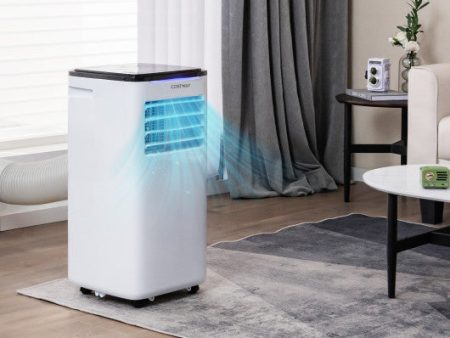 8000 10000 BTU 3-in-1 Portable Air Conditioner with Fan and Dehumidifier Mode-8000 BTU For Sale