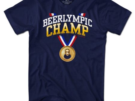 Beerlympic Champ T-Shirt on Sale