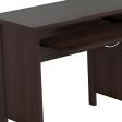 47  Espresso Computer Desk With Two Drawers Online now