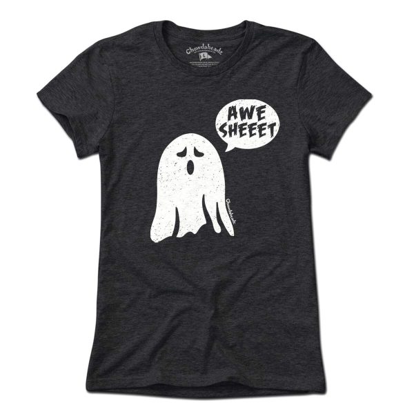 Awe Sheeet Halloween Costume Ghost T-Shirt Discount