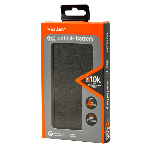 Ventev Portable Battery PD 10,000 mAh by Ventev Sale