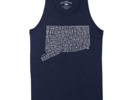 Connecticut Cities & Towns Men s Tank Top Online