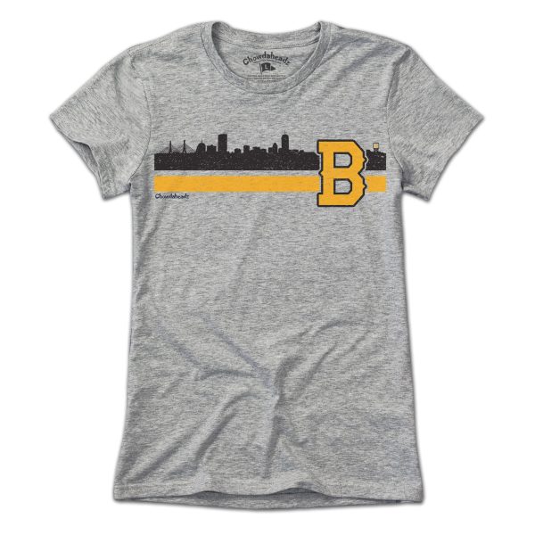 Boston B Black & Gold Sideline T-Shirt Online Hot Sale