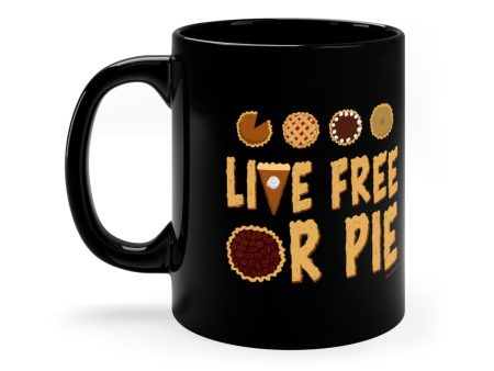 Live Free or Pie 11oz Coffee Mug Online