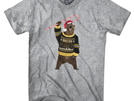 Boston Holiday Sweater Bear T-Shirt Fashion