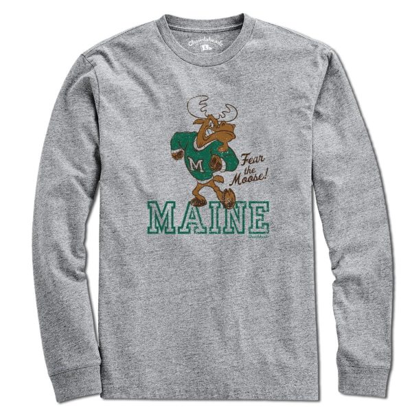 Fear The Moose Maine Mascot T-shirt on Sale