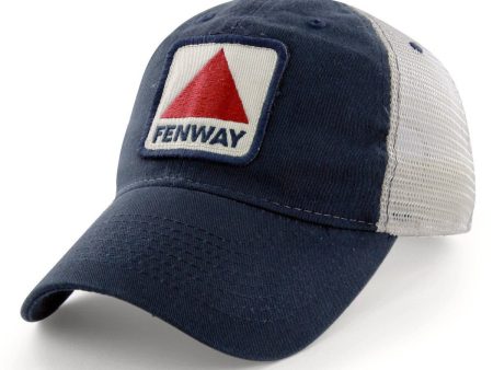 Fenway Patch  Townie  Mesh Trucker Navy Hat For Discount